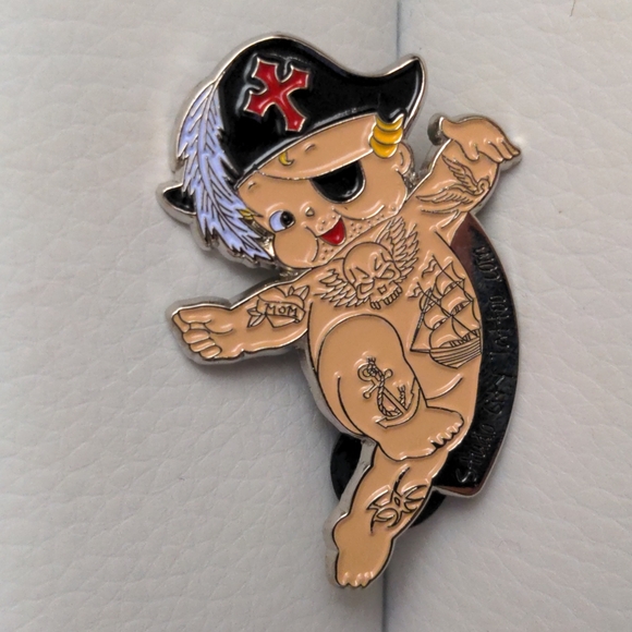 FREE! Pirate Baby Pin from Studio City Tattoo - Picture 1 of 3